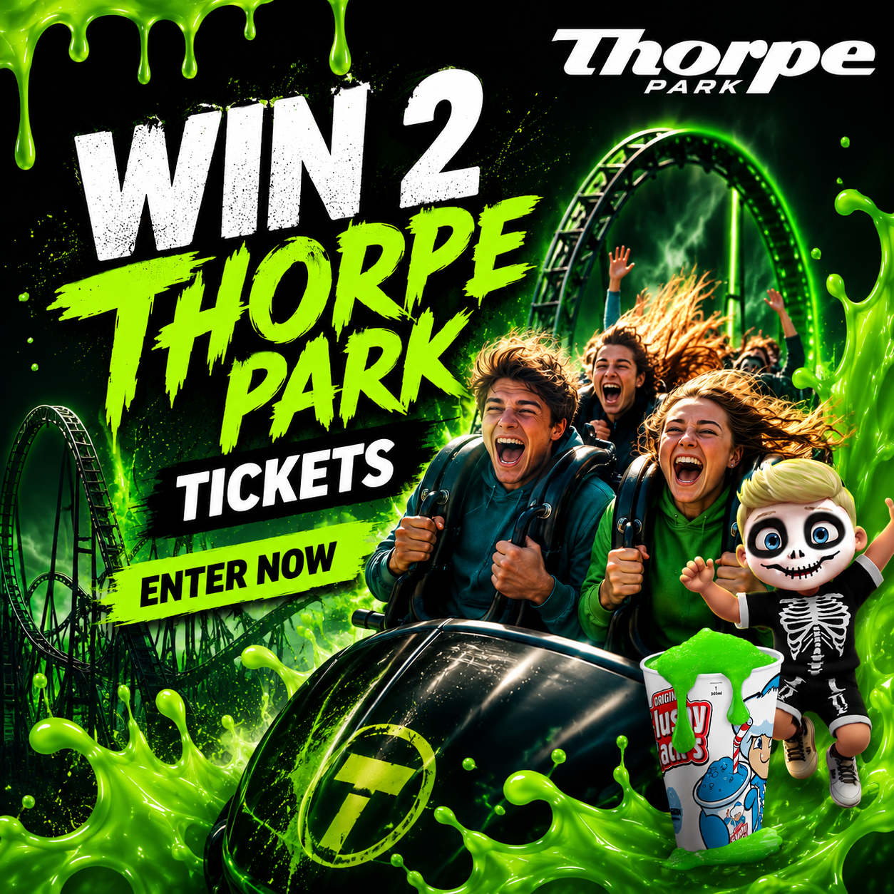 Thorpe Park Ticket Give Away