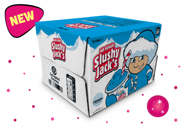 No Sugar Slushy Jack's Berry Burst Flavour 1x 10L Manual-Fill Premix