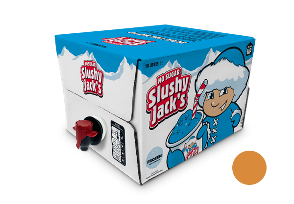 No Sugar Slushy Jack's Peach Tea Flavour 1x 10L Manual Fill Premix