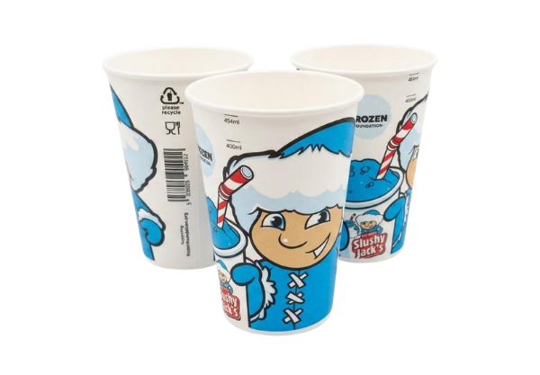 Slushy Jack's 341ml Paper Cup - Box of 1,140 (90mm Diameter)