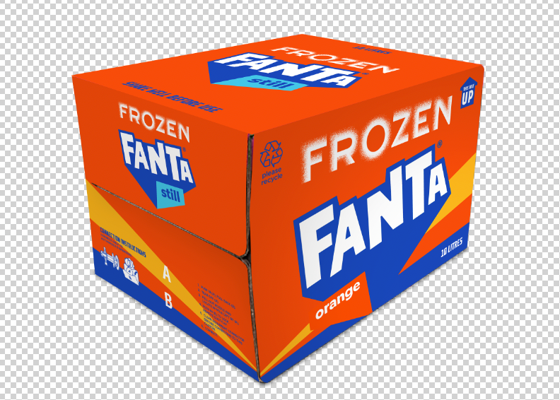 Fanta Frozen still Orange FUB 1x10L