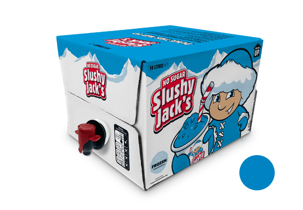 No Sugar Slushy Jack's Blue Raspberry Flavour 1x 10L Manual-Fill Premix